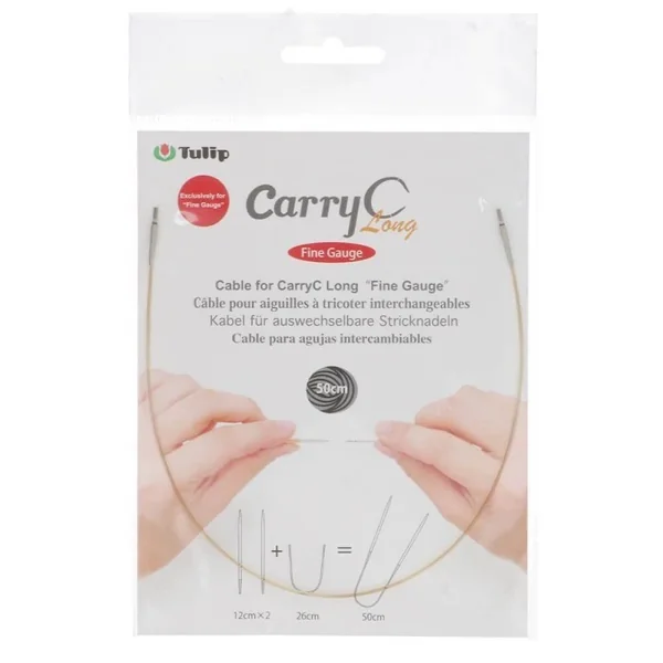 Cable para Agujas Circulares Tulip Carry C Fine