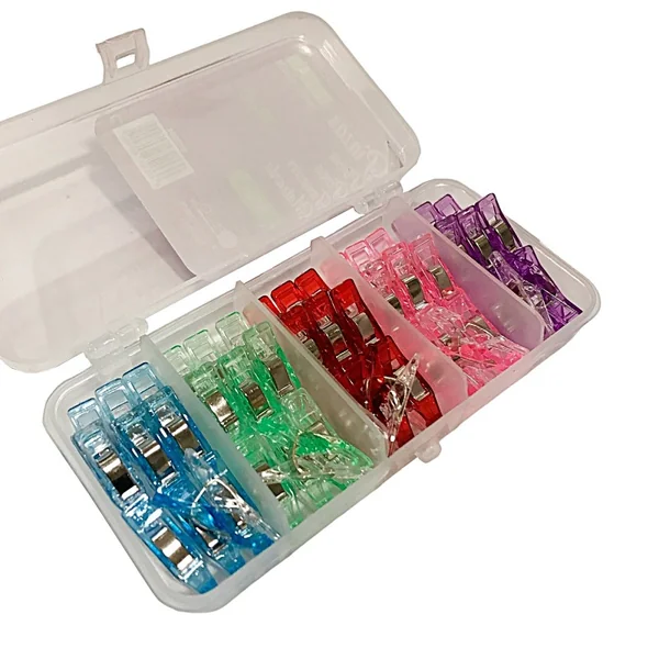 Caja de Mini Pinzas para Tela
