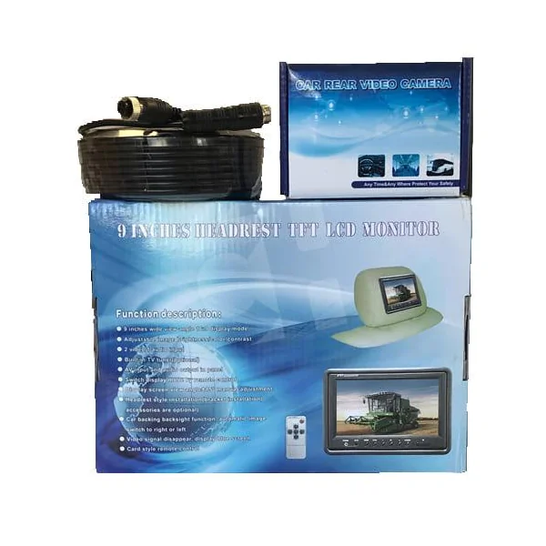 CAMARA KIT VISION TRASERA 9" CON 1 CAMAR