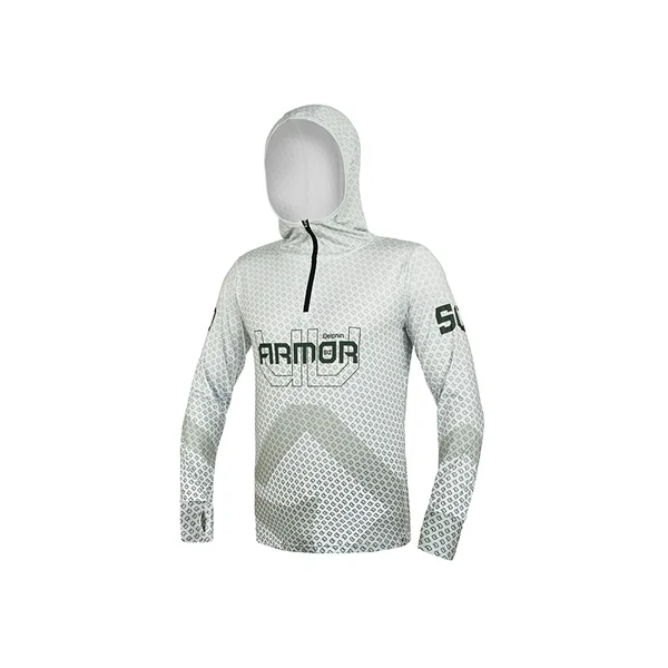 Camiseta con capucha Delphin UV ARMOR 50+ Olive