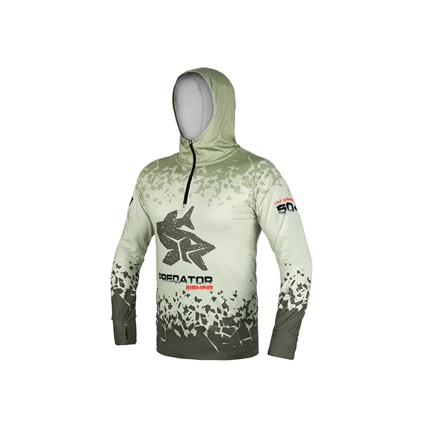 Camiseta con capucha Delphin UV ARMOR 50+ Predator