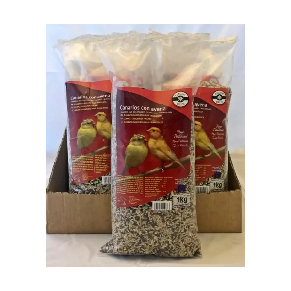 CANARIOS CON AVENA 5 KG. FaunaMix