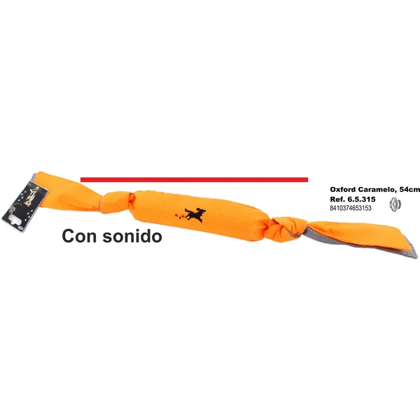 CARAMELO OXFORD 54 CM. NARANJA **