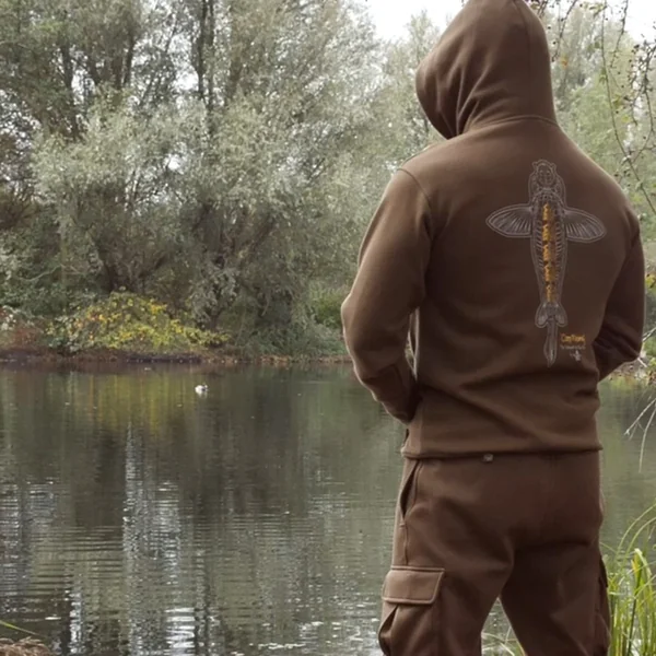 Carp Rising - Sudadera con capucha - Edición Caqui - Imagen 4