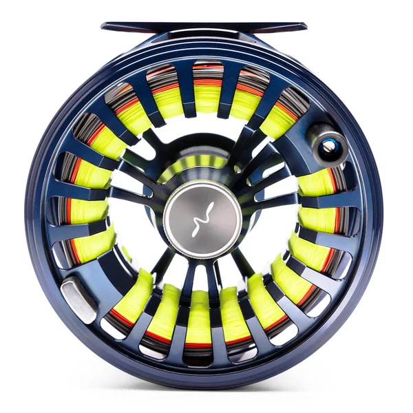 Carrete de mosca Guideline Halo DH gris oscuro azul zafiro - Imagen 2