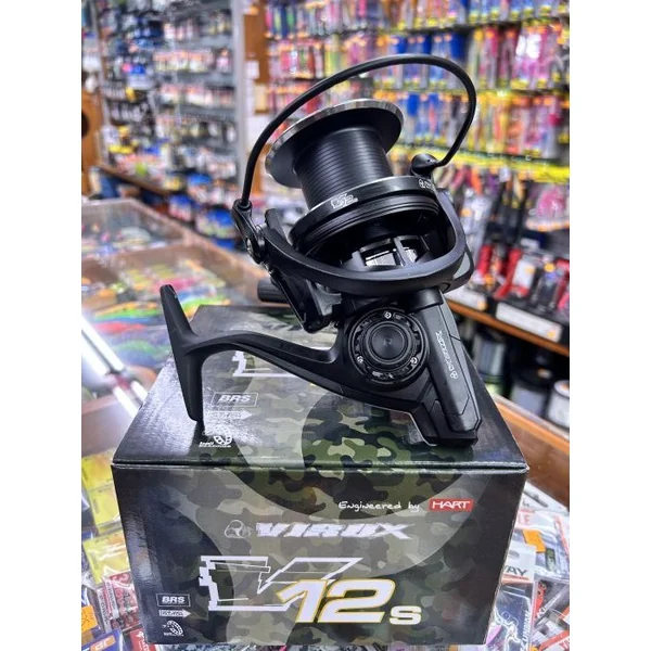 CARRETE HART VIRUX V12S 10000 ROD 7+1 "LONGCASTING / SURFCASTING"