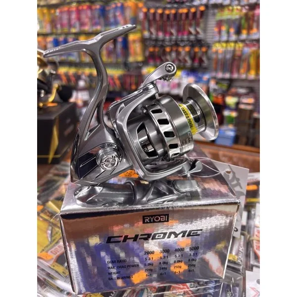 CARRETE RYOBI CHROME 5000 "SPINNING" - Imagen 2