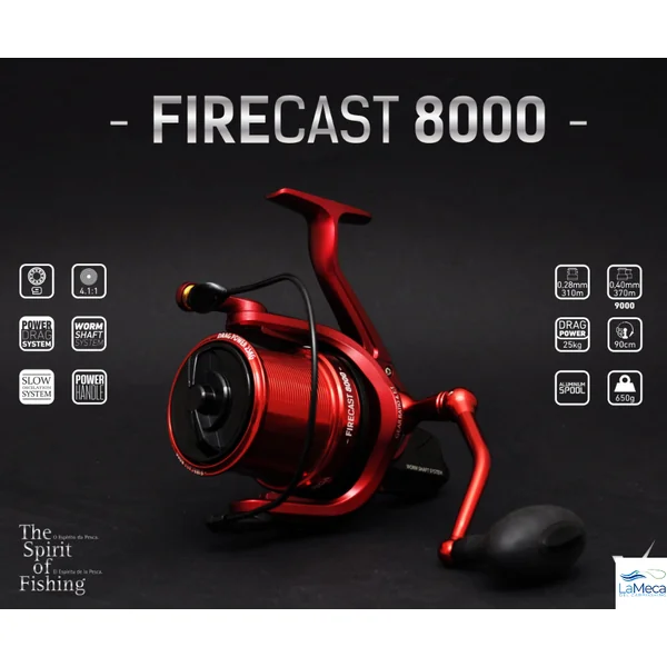 CARRETE VEGA FIRECAST 8000