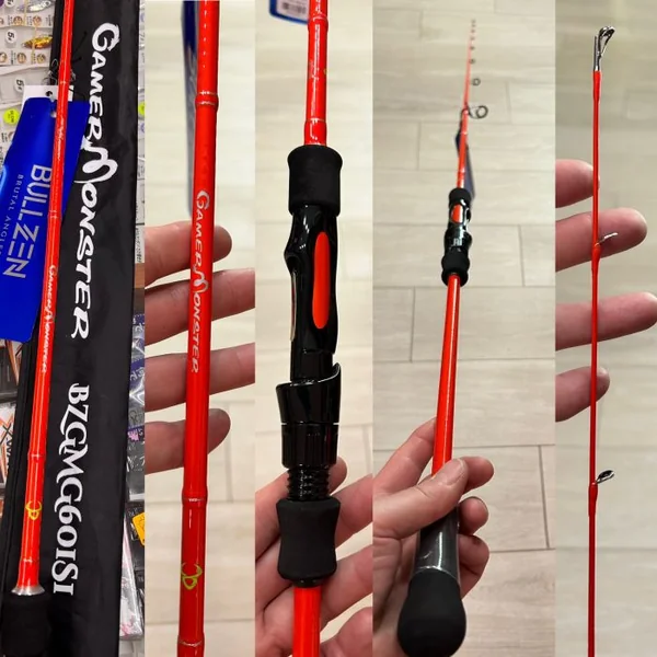CAÑA BULLZEN GAME MONSTER SPIN 180MT 40-150GR "JIGGING"