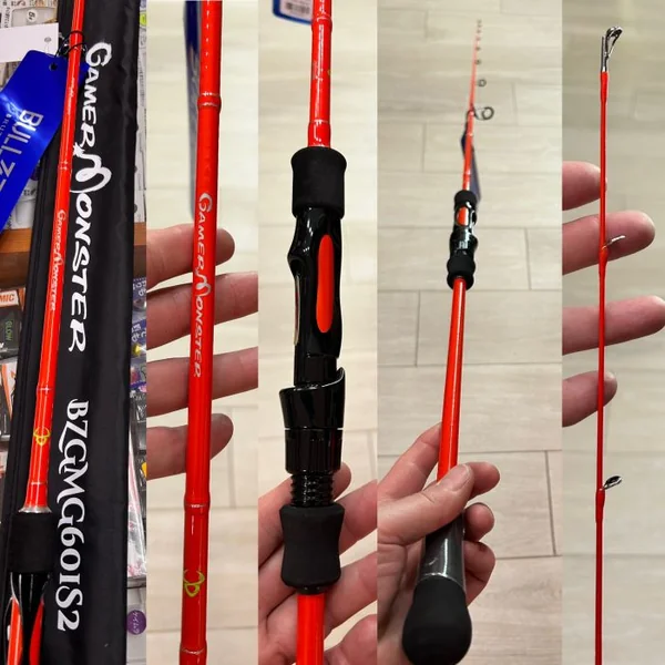 CAÑA BULLZEN GAME MONSTER SPIN 180MT 60-200GR "JIGGING"