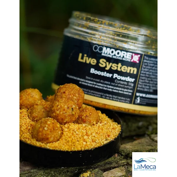 CC MOORE LIVE SYSTEM BAIT BOOSTER POWDER 250gr
