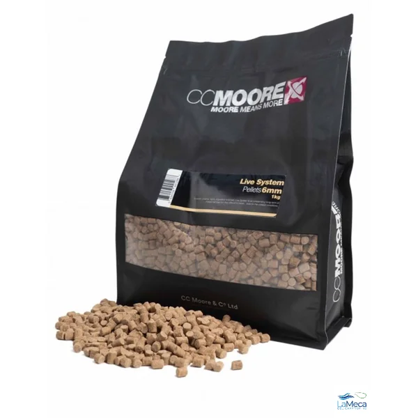 CC MOORE LIVE SYSTEM PELLETS 3mm 1kg