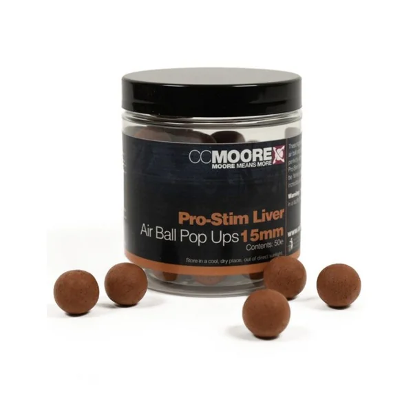 CC Moore Pro-Stim Liver Air Ball Pop Ups 18mm - Imagen 2