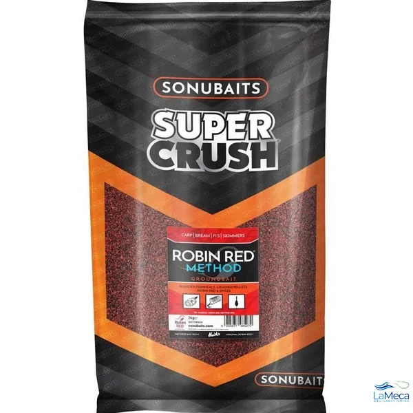 CEBO SONUBAITS SUPER CRUSH ROBIN RED METHOD MIX