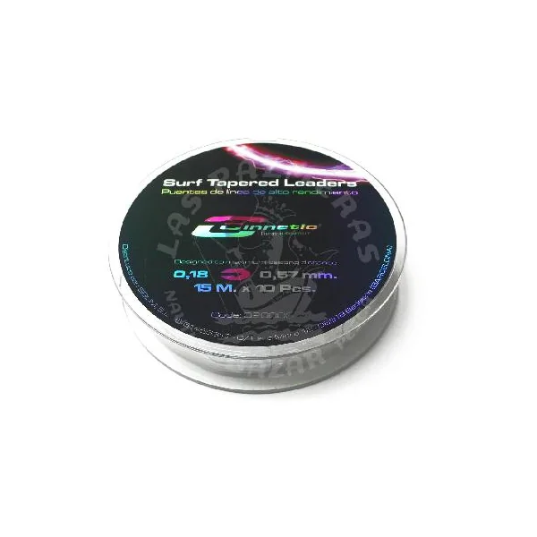 Cinnetic Surf Tapered Leaders 10x15m