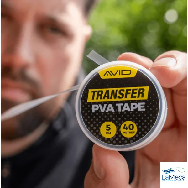 CINTA DE PVA AVID CARP 5 mm / 40 m