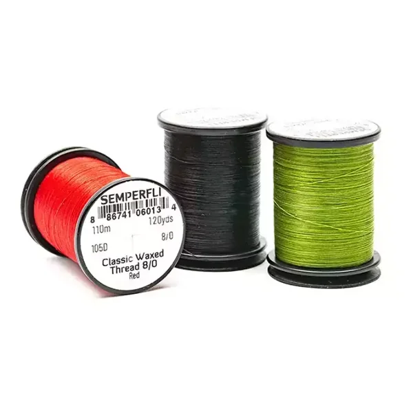 CLASSIC WAXED THREAD semperfli - 105 den - 8/0 - 110 m - Imagen 12