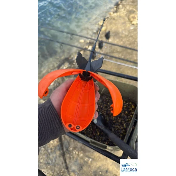 COHETE CEBADOR SPYDER SPOD MEDIUM NARANJA/NEGRO
