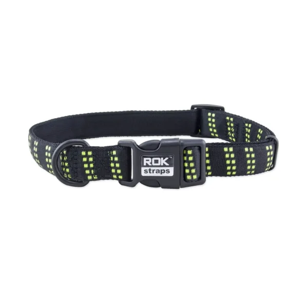 COLLAR ROKSTRAPS 20x330-500mm. Verde **