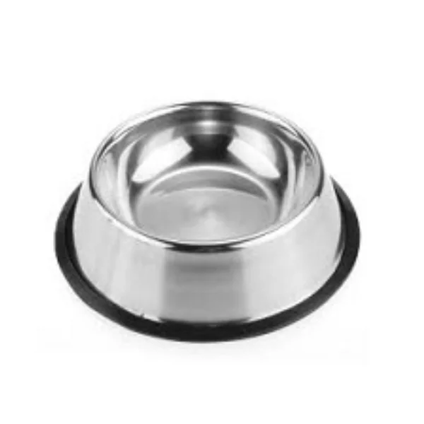 COMEDERO ACERO INOX.ANTIDESLIZANTE 15cm./ 0,3Lts.