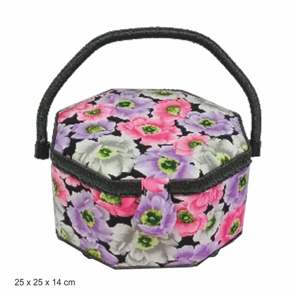 Costurero vintage rosa