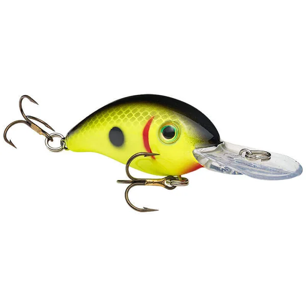 Crankbait Strike King Pro Model 3 - 60 mm Chartreuse Black