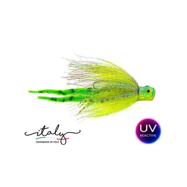 Crazy Kymera Tail Chartreuse lurevo - 18 cm - 23 g