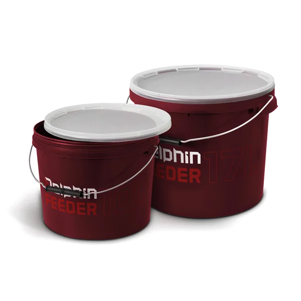 Cubo redondo con tapa Delphin FEEDER