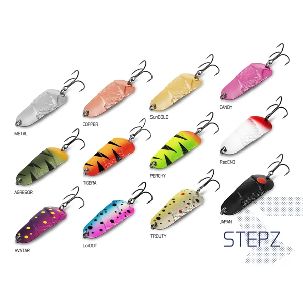 Cucharilla ondulante Delphin STEPZ StripSCALE