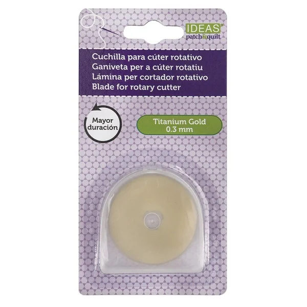 Cuchilla titanium para cúter rotatorio 45 mm