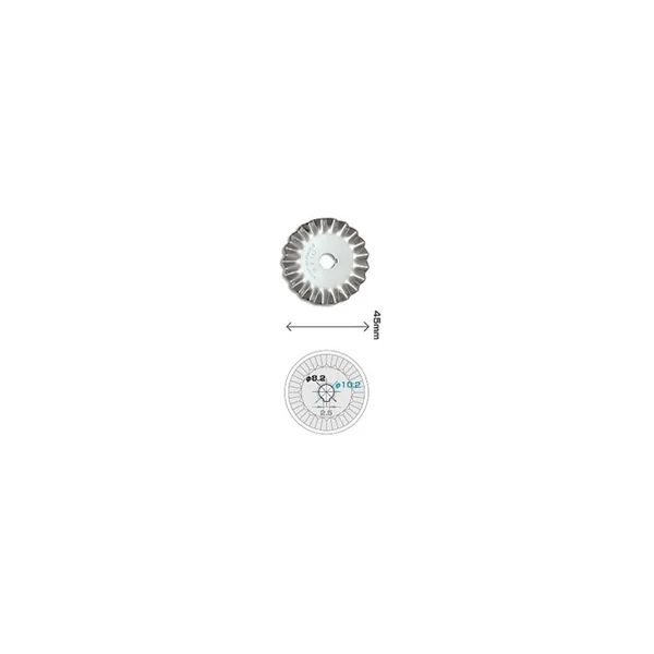 Cuchilla Zigzag Olfa 45 mm - Imagen 2