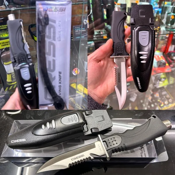 CUCHILLO CRESSI SKORPION "SUBMARINISMO"