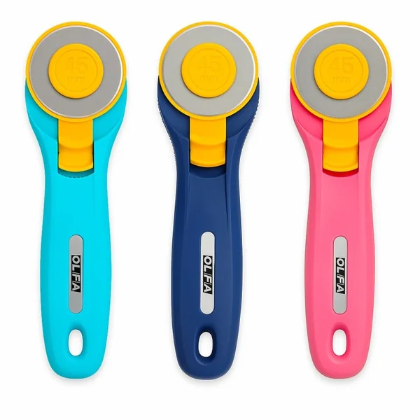 Cúter Rotatorio Olfa de 4,5 cm en Varios Colores