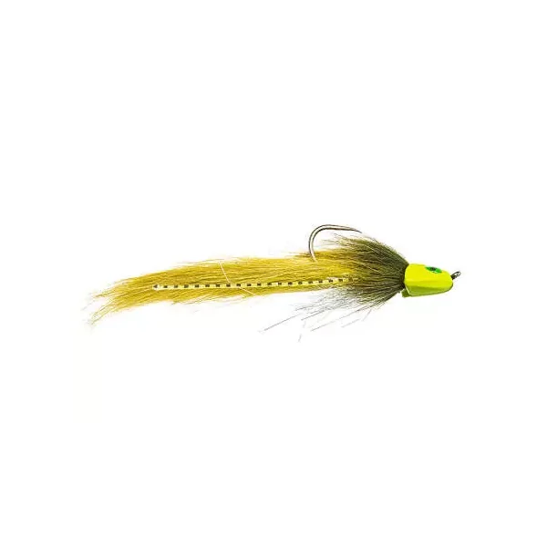 Dark Olive Evo Sculpin Plus streamer - Imagen 2