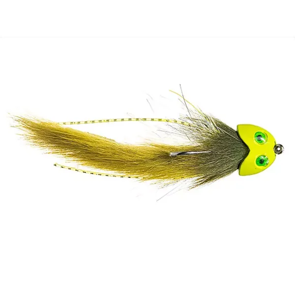 Dark Olive Evo Sculpin Plus streamer - Imagen 3