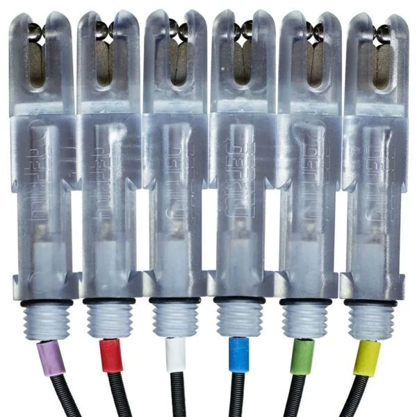 Delkim Clear Slimlite Indication Set White Clear