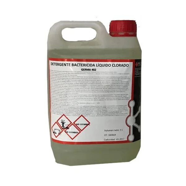 DETERGENTE BACTERICIDA GERMA 482 5LTS.