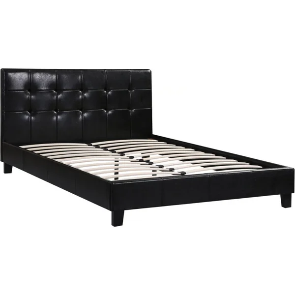 Doppelbett "Julia" - 140 x 190 cm - Schwarz