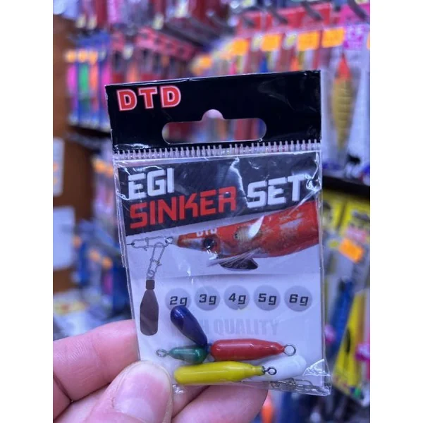 DTD EGI SINKER SET "EGING/ CALAMAR"
