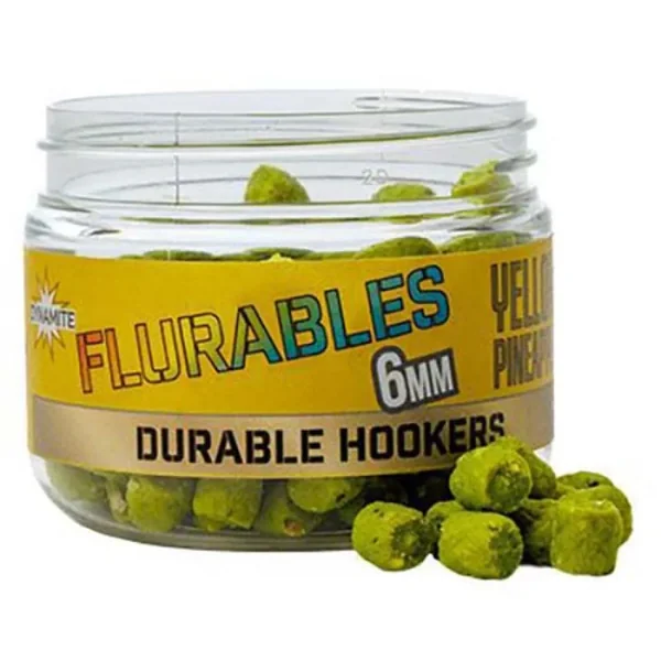 DYNAMITE FLURABLES 6MM PINEAPPLE HOOKERS - La Nave del Pescador