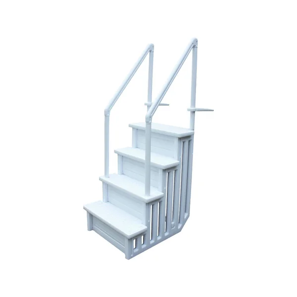 Einfache Treppe für Kunststoff-Pool