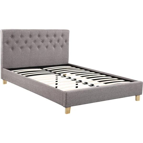 Einzelbett "Emmy" - 160 x 200 cm - Taupe
