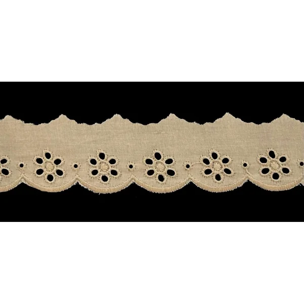 Encaje de batista marrón PC35-5