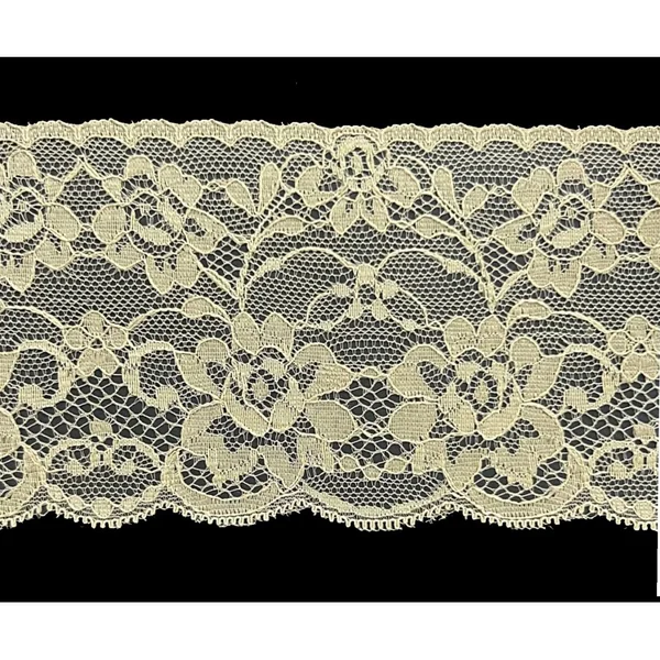 Encaje de nylon marrón PC27-8