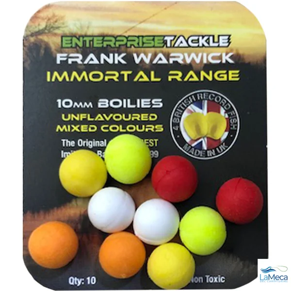 ENTERPRISE TACKLE INMORTAL RANGE BOILIES MIXED COLOUR 10mm