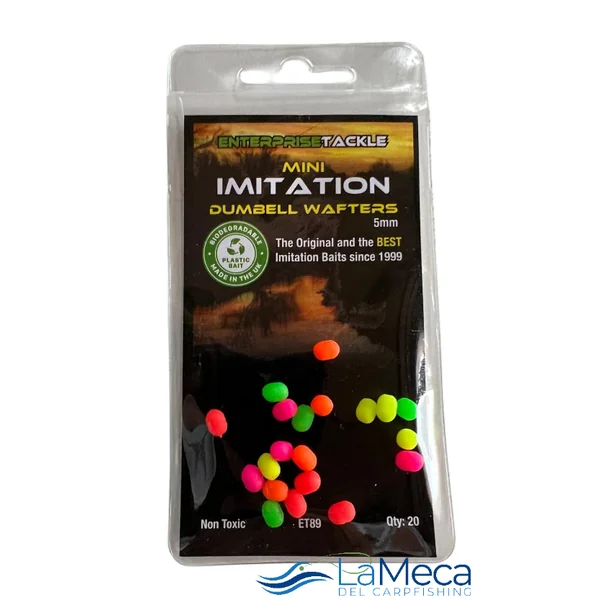 ENTERPRISETACKLE MINI IMITATION DUMBELL WAFTERS 5MM
