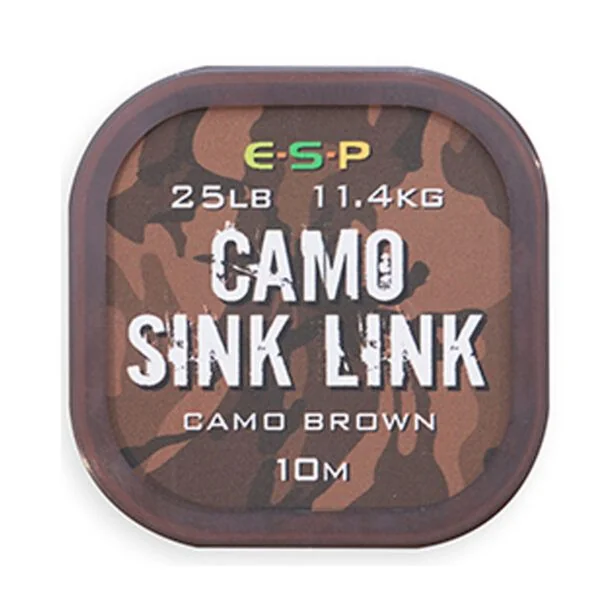 ESP Camo Sink Link Camo Brown 25lb 11.4 kg 10m