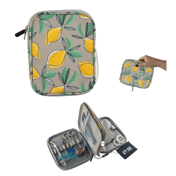 Estuche para labores limon