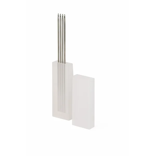 Estuche transparente para agujas de tejer Bohin