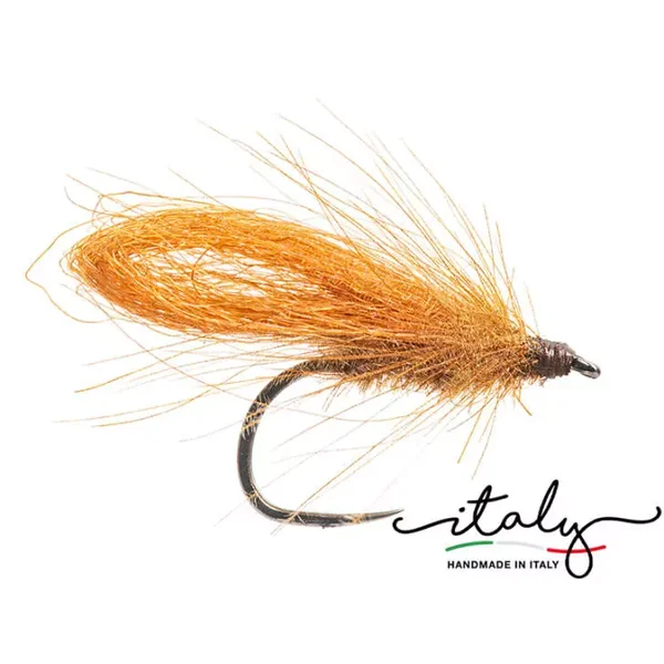 Fabios Brown Loopwing Sedge mosca seca
